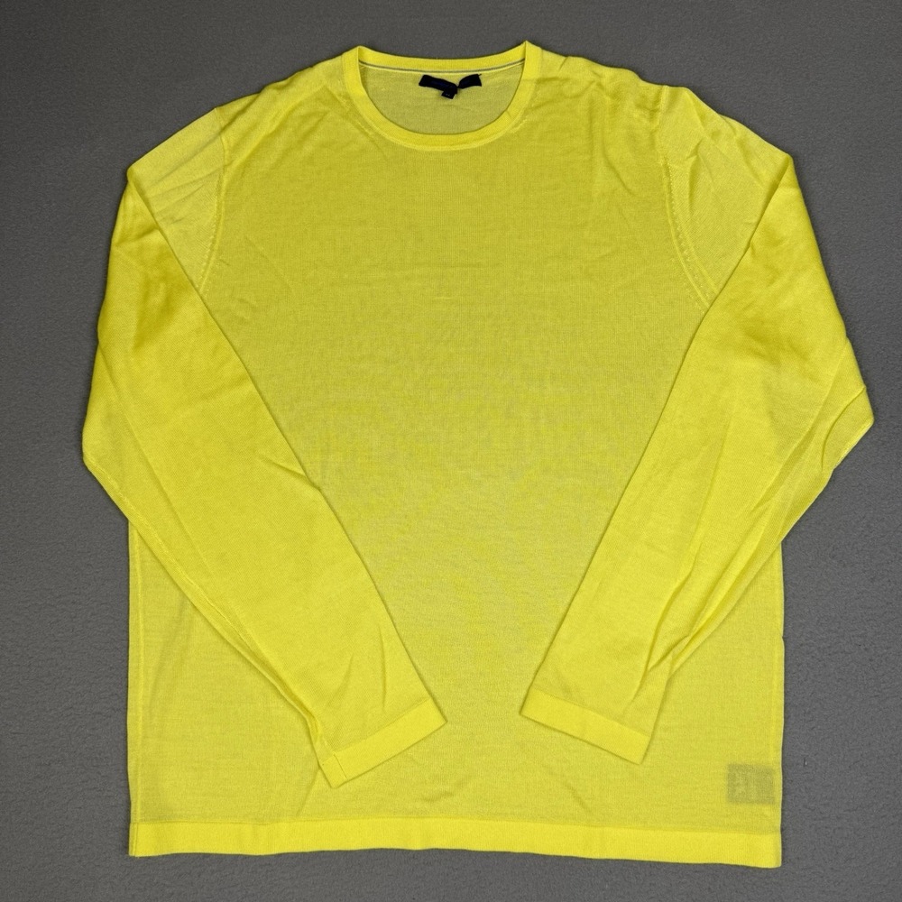 Patrick Assaraf Shirt Men's M Extrafine Merino Wool / Lyocell Knitwear Pullover